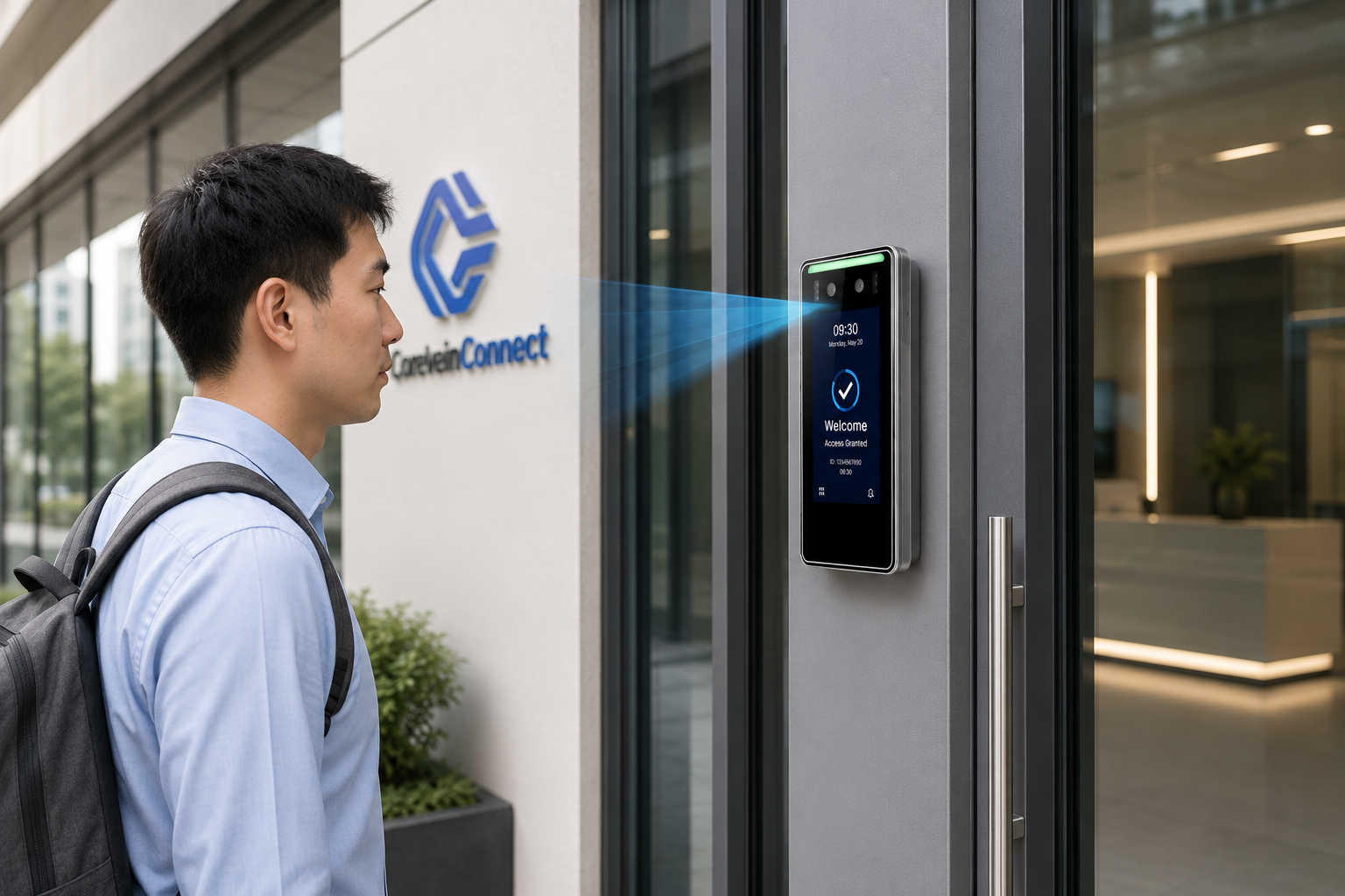 CV-F100P Access Control in Action