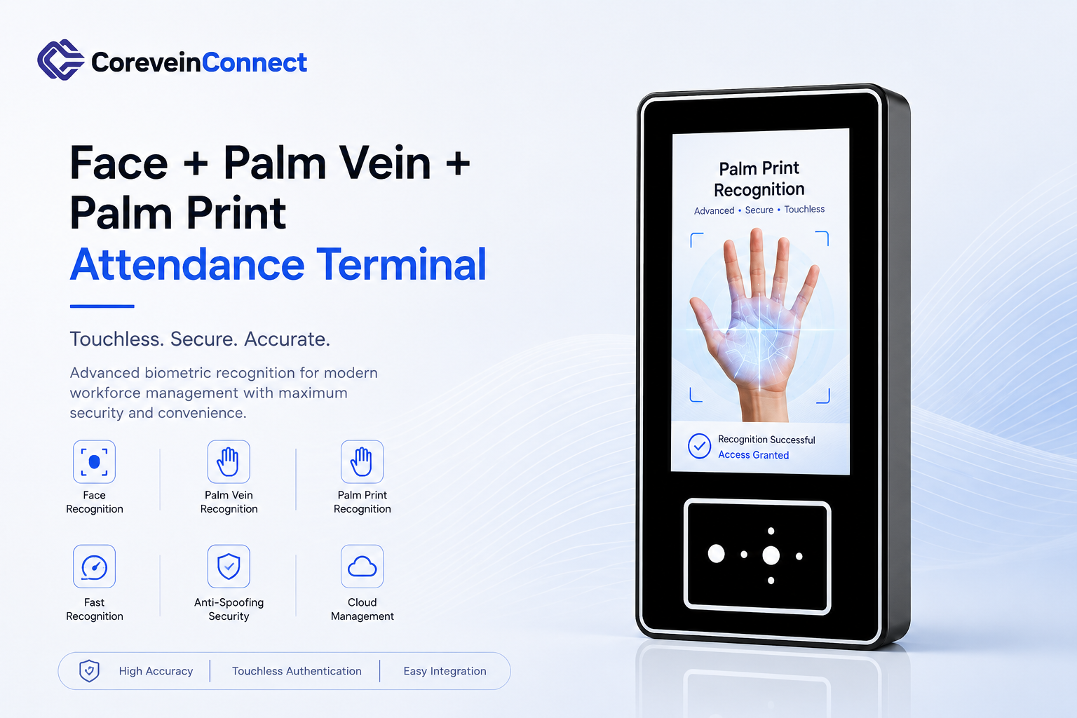 Face & Palm Vein Terminal
